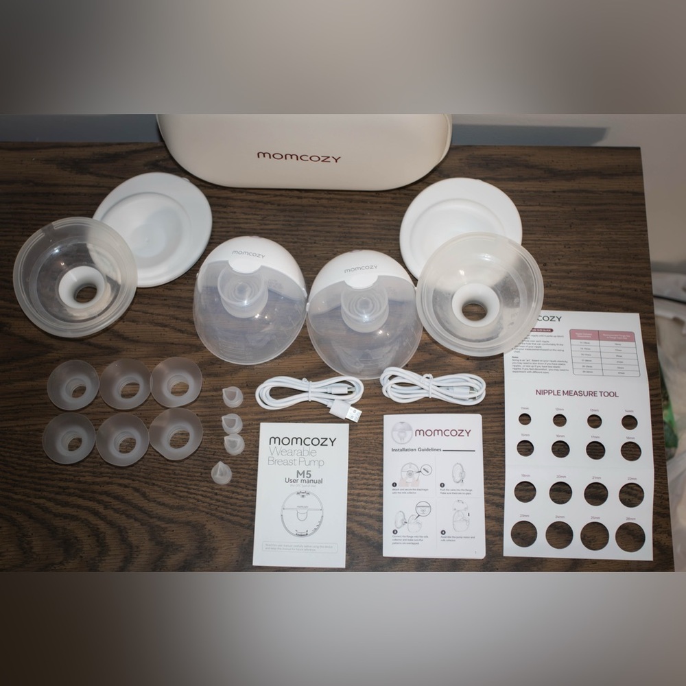 Momcozy Wearable Breast Pump M5 - White (USED)
